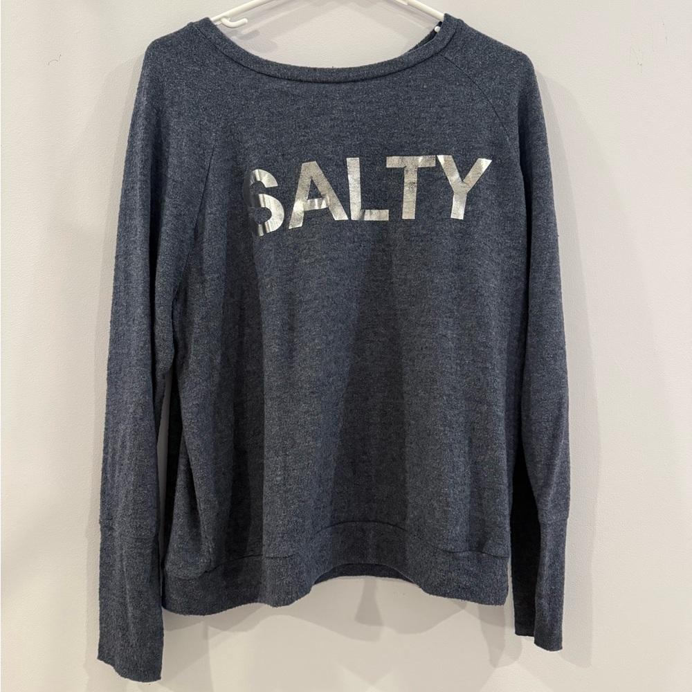 Salty Women's Gray Sweatshirt